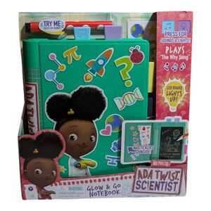 ADA Twist Scientist -- Glow & Go Notebook -- NEW